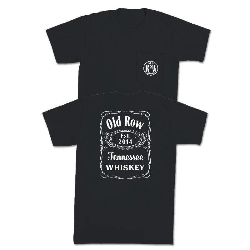 Custom T-Shirt For Fashion Lovers-The Tennessee Whiskey Pocket Tee