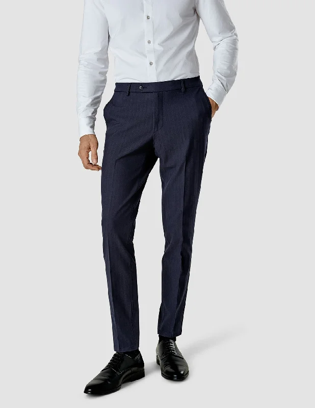 Personalized Pants For Everyday Wear-Essential Suit Pants Regular Dark Navy