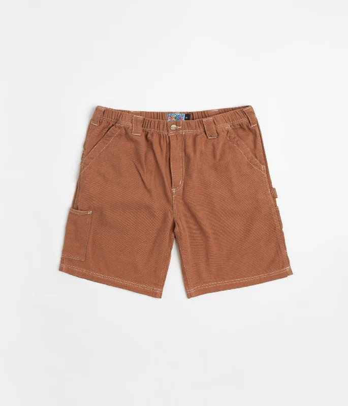 Custom Shorts For Team Events-Bronze 56K Karpenter Shorts - Brown