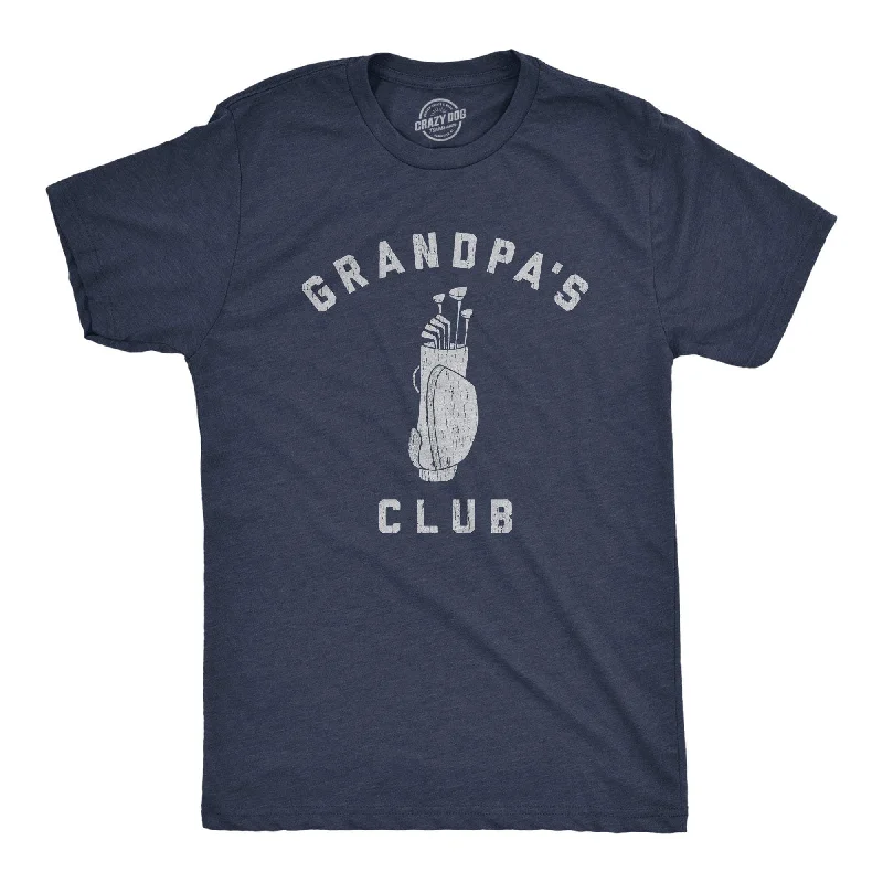 Custom Printed T-Shirt For Clubs-Grandpa's Club Men's T Shirt