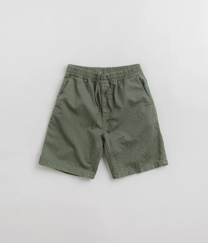 Custom Shorts With Adjustable Waist-Carhartt Flint Shorts - Park