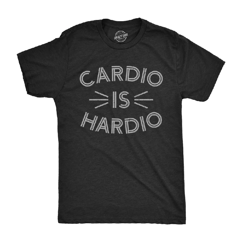 Funny Custom T-Shirt For Special Occasions-Cardio Is Hardio Men's T Shirt