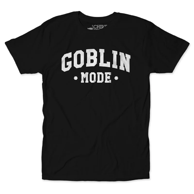 Personalized T-Shirt For Teachers-Goblin Mode White Print Unisex Tee