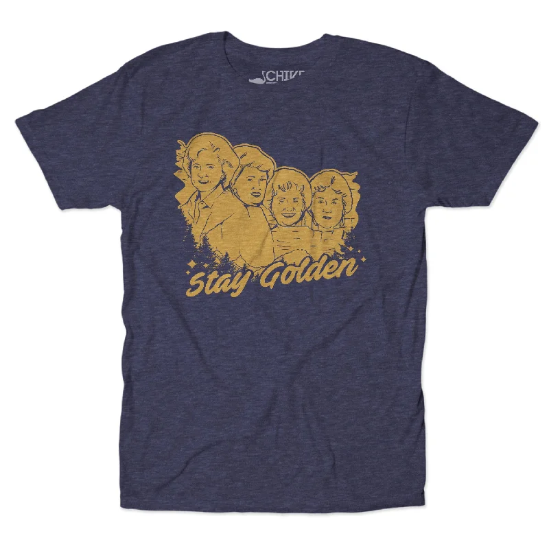 Custom T-Shirt For Popular Holidays-Stay Golden Unisex Tee