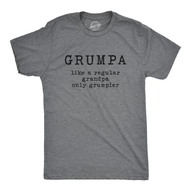 Personalized T-Shirt For Women-Grumpa Men's T Shirt