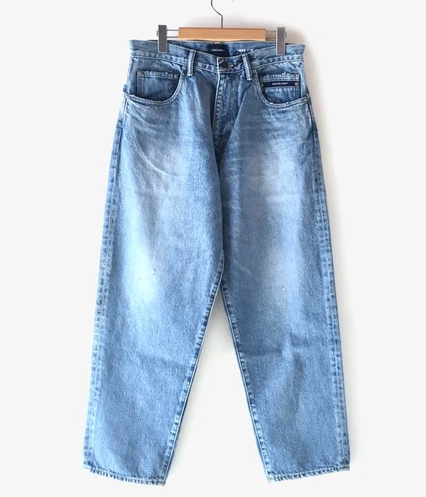 Custom Pants For Outdoor Sports-DESCENDANT/1995 BAGGY JEANS (INDIGO)