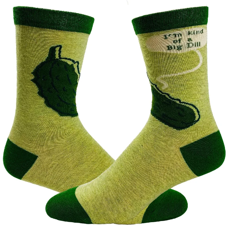 Personalized Socks For Soccer-Youth I'm Kind Of A Big Dill Socks