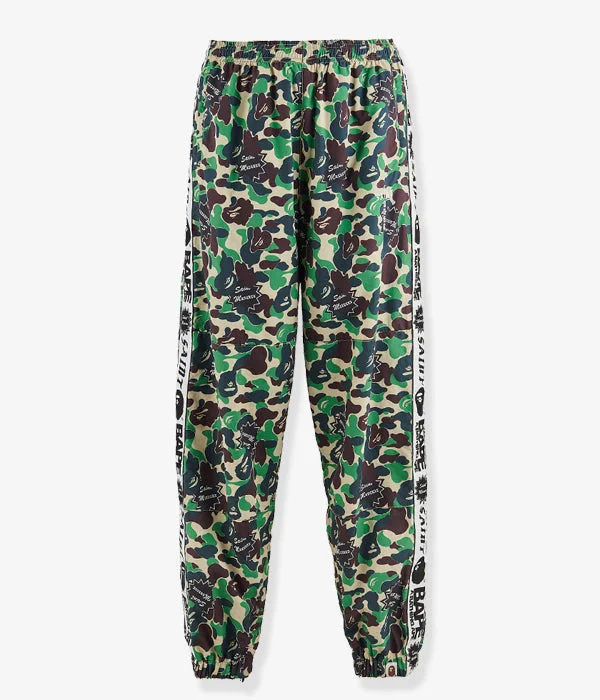 Custom Pants For Outdoor Lifestyle-SAINT MICHAEL/AP_TRACK PNT/ST APE/CAMO