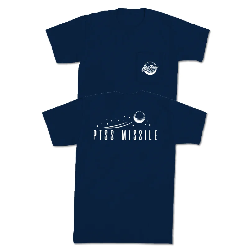 Custom T-Shirt For Baby Shower-Piss Missile Pocket Tee