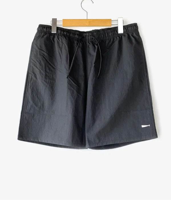 Personalized Pants For Winter Wardrobe-DESCENDANT/TIDE NYLON SHORTS (BLACK)