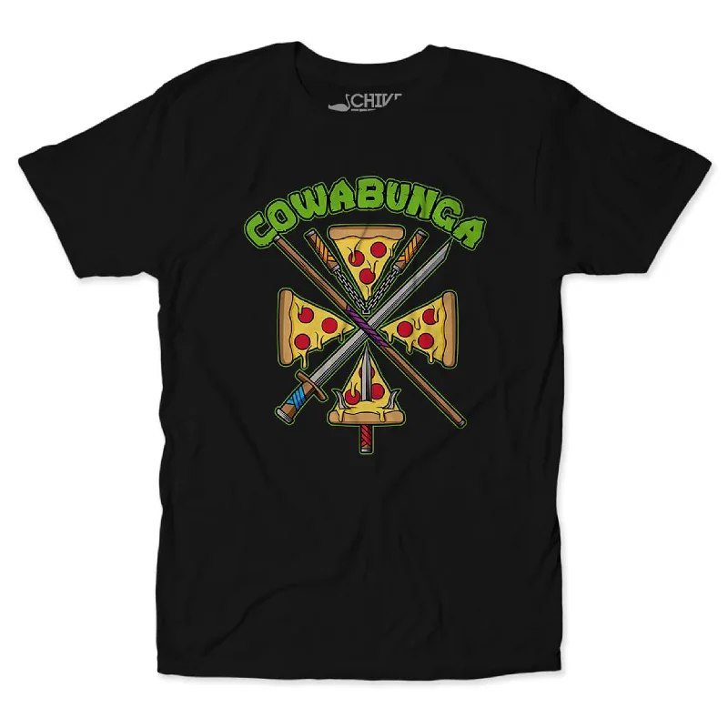 Custom Designed T-Shirt For Brands-Ninja Pizza Tee