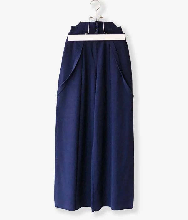 Personalized Pants For Weekend Wear-TAN/FINE WOOL OVERALLS(NAVY)