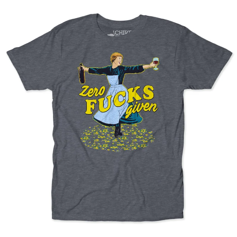 Custom T-Shirt For Large Groups-Zero F*cks Given Unisex Tee