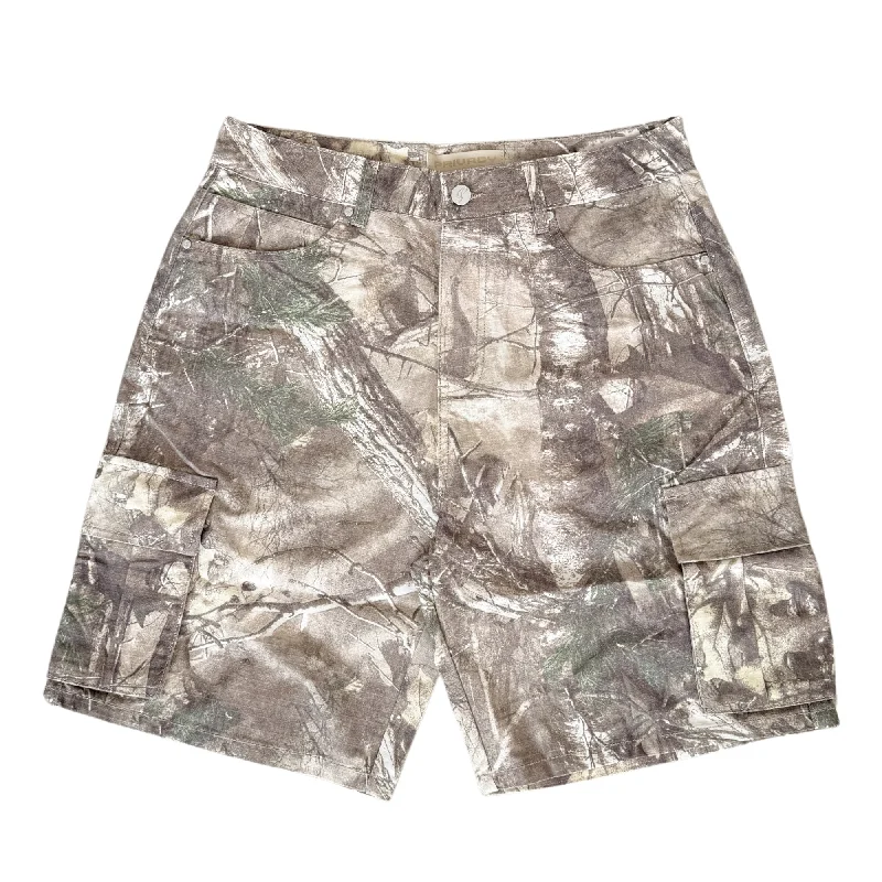 Personalized Shorts For Sports-Bush Camo Cargo Shorts