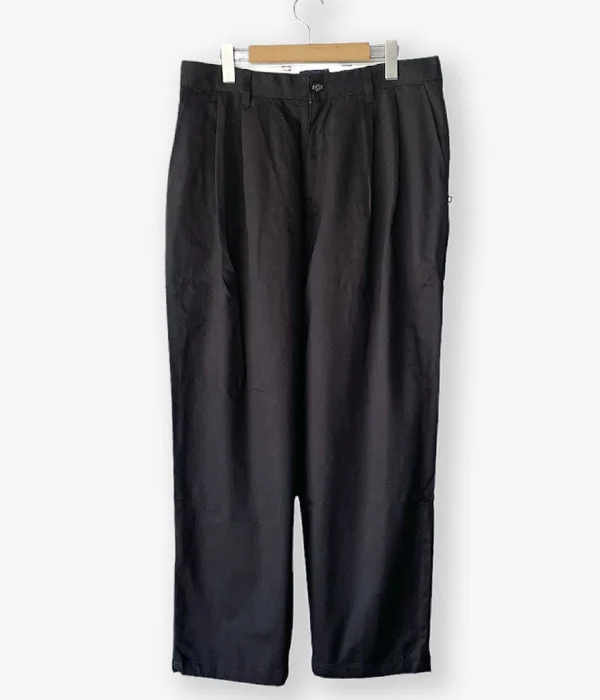 Personalized Pants For All-Season Comfort-DESCENDANT/DC-3 TWILL TROUSERS (BLACK)