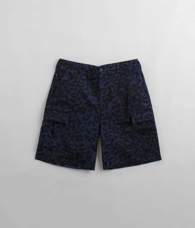 Personalized Shorts For Spring Fashion-Nike SB Kearny Print Shorts - Midnight Navy