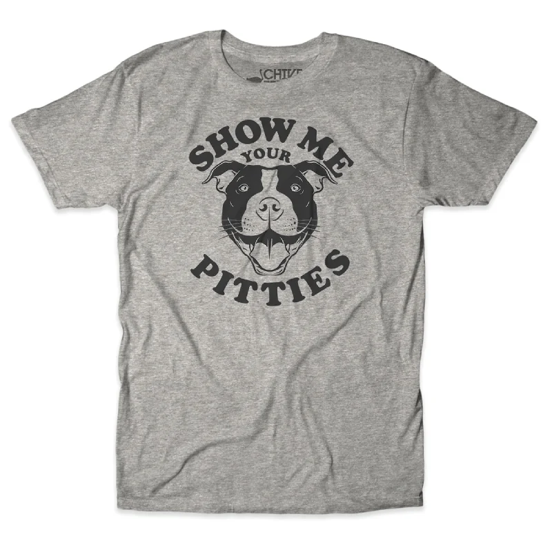 Custom Printed T-Shirt For Kids-Show Me Your Pitties Tee