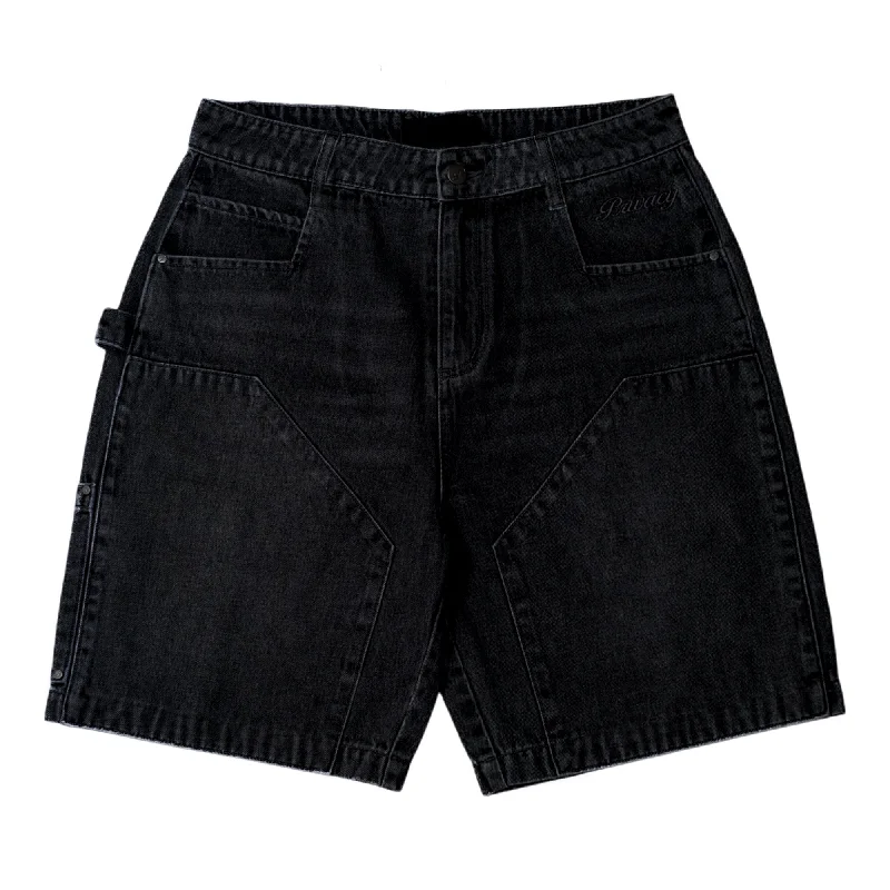 Personalized Athletic Shorts-Workman Shorts V2 - Washed Black