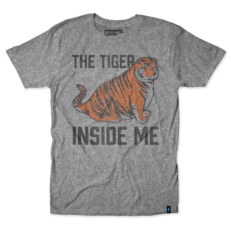 Custom Printed T-Shirt For Kids-The Tiger Inside Tee