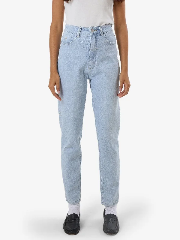 Personalized Pants For Warm Weather-Casey Stretch Jean - Light Ash Blue