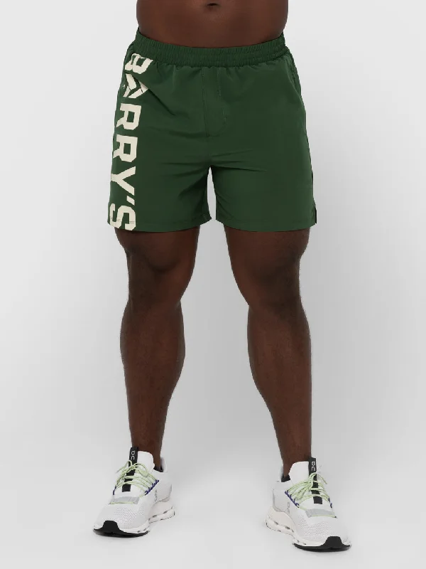 Personalized Athletic Shorts-BARRY'S SPRUCE SHORT 6IN LINED