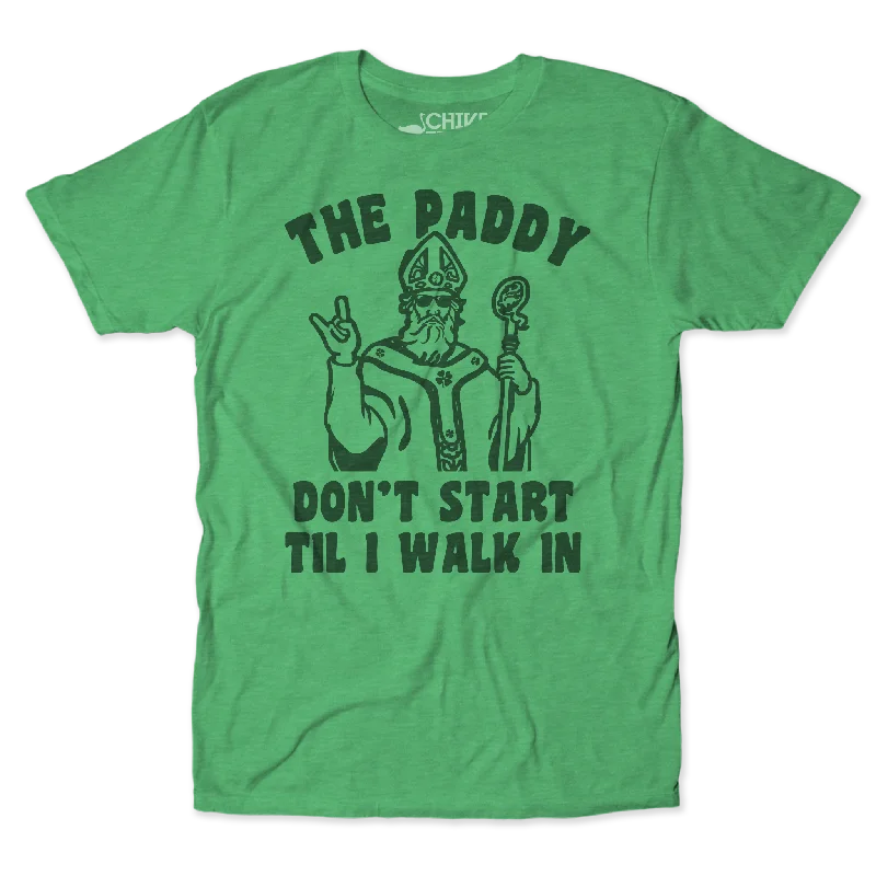 Custom T-Shirt For Group Photos-The Paddy Don't Start Unisex Tee