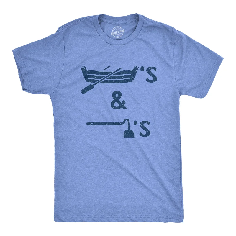 Custom T-Shirt For Custom Graphic Design-Boats And Hoes Men's T Shirt