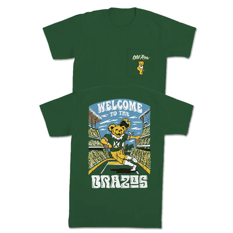 Personalized T-Shirt For Birthday Parties-Welcome to the Brazos Pocket Tee