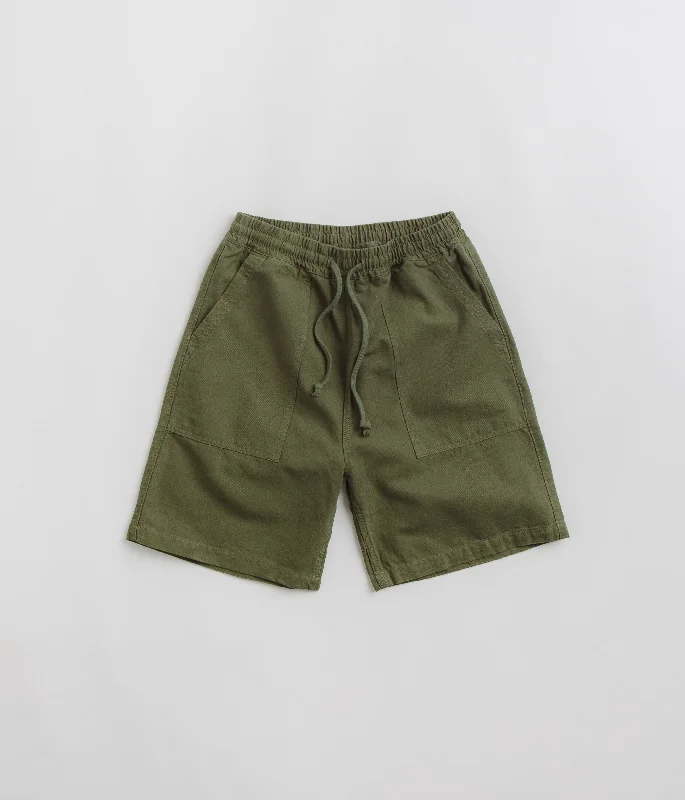 Personalized Shorts For Events-Service Works Classic Chef Shorts - Olive