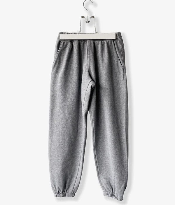 Custom Pants For Winter Fashion-FUMIKA_UCHIDA/SWEAT PANTS(GREY)