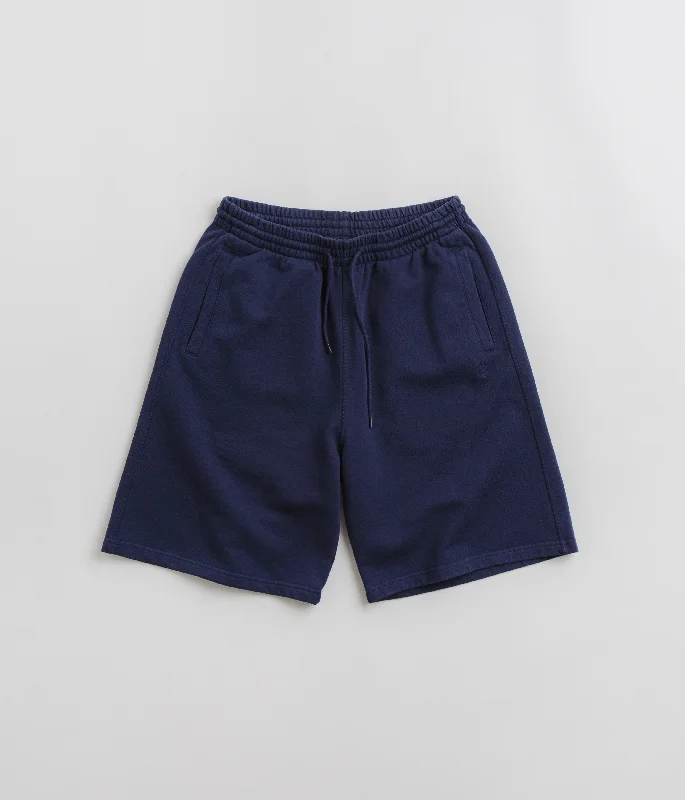 Custom Printed Shorts For Social Gatherings-Polar Frank Sweat Shorts - Dark Blue