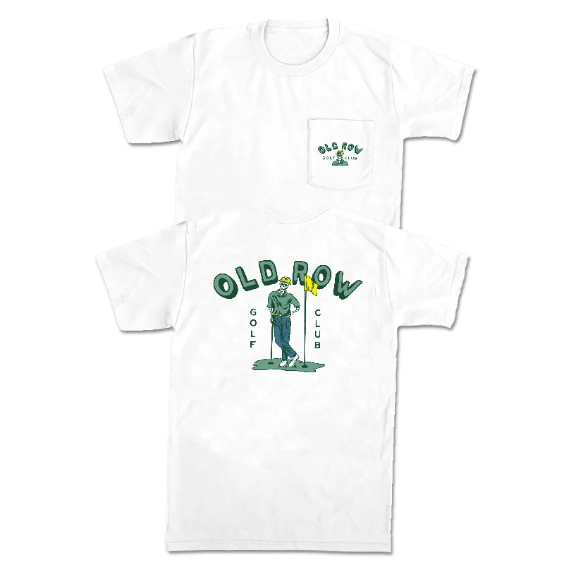 Personalized T-Shirt For Travel Groups-Old Row Golf Club Pocket Tee