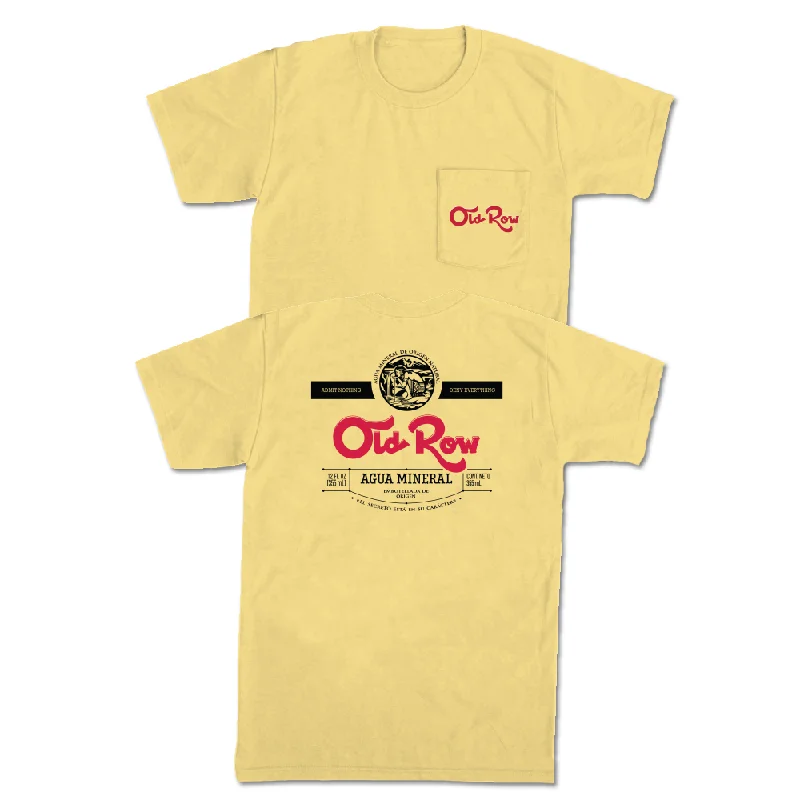 Custom T-Shirt For Popular Holidays-The Old Row Agua Pocket Tee