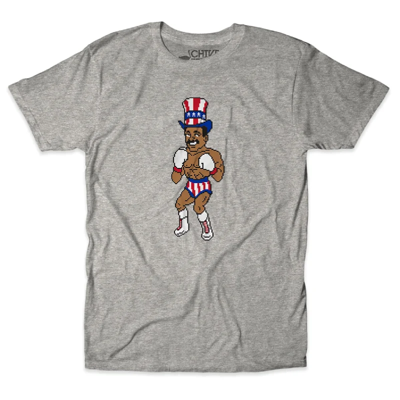 Custom T-Shirt For Football Fans-Apollo Creed USA Tee