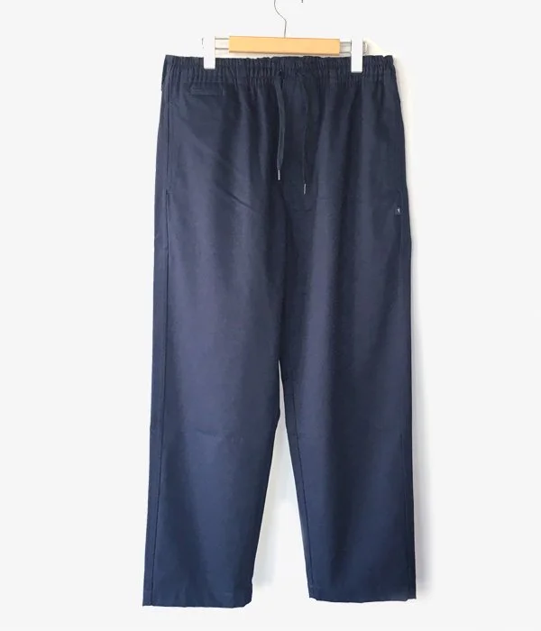 Custom Pants For Fitness Classes-DESCENDANT/SHORE BEACH PANTS (NAVY)