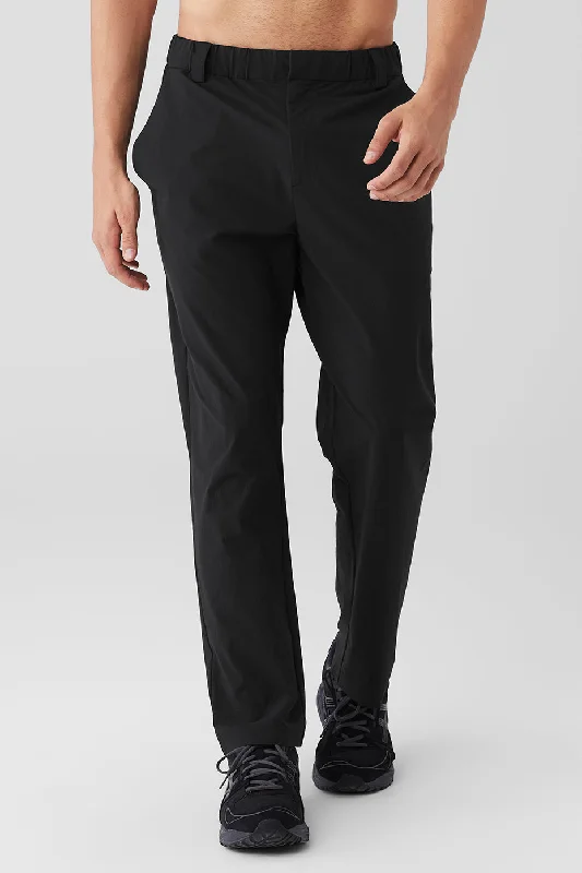 Personalized Pants For Running-Co-Op Cropped Tech Trouser - Black