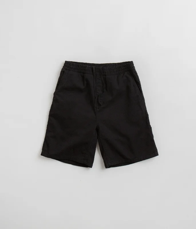 Custom Printed Shorts For Active Lifestyle-Carhartt Flint Shorts - Black