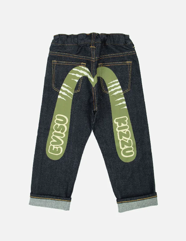 Personalized Pants For Quick Fitness-Daicock Print Regular Fit Jeans