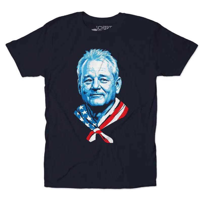 Custom T-Shirt With Your Own Logo-Star Spangled Bill Unisex Tee