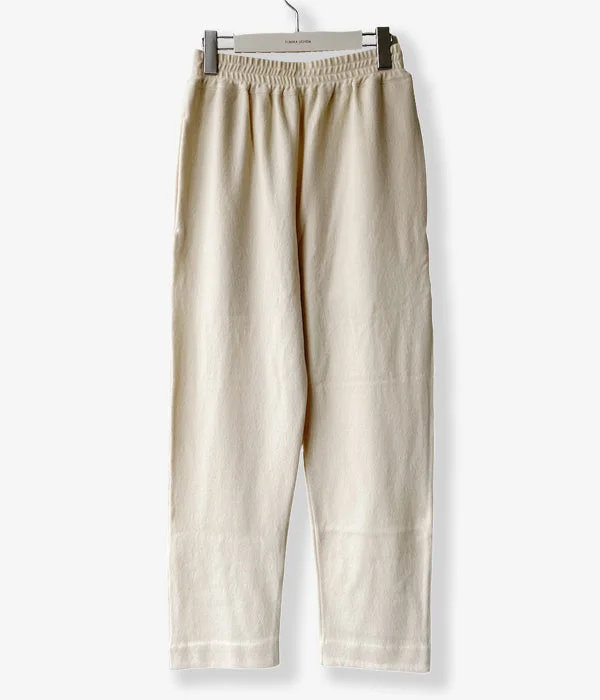 Personalized Pants For Hiking-FUMIKA_UCHIDA/CASHMERE EASY PANTS(IVORY)