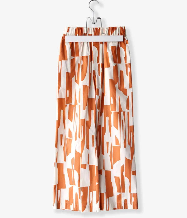 Custom Pants For Family Events-PHEENY/PRINT TYPEWRITER PAJAMAS PANTS(ORANGE)