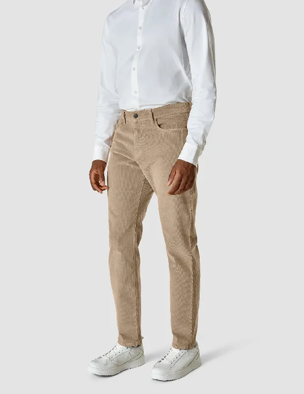 Personalized Pants For Everyday Wear-Corduroy Pants Khaki