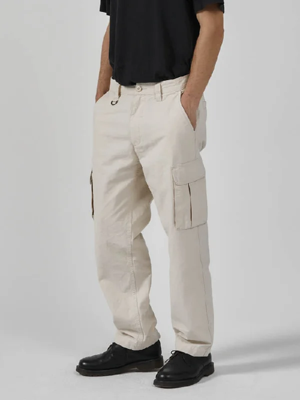 Custom Cargo Pants For Adventure-Slacker Cargo Pant - Unbleached