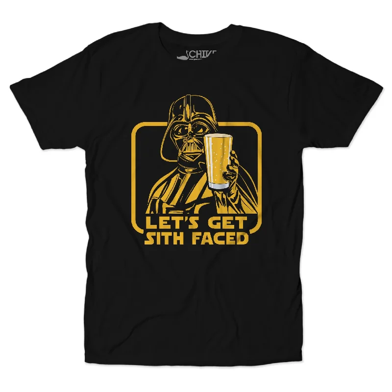 Personalized T-Shirt For Weddings-Let's Get Sith Faced Unisex Tee