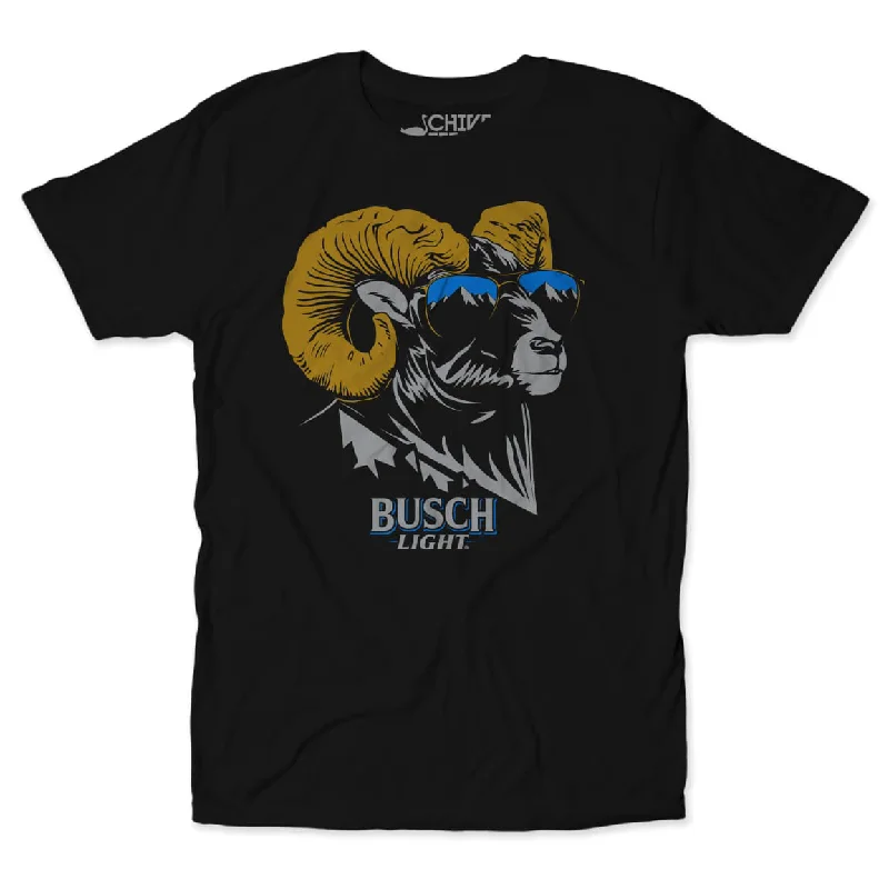 Personalized T-Shirt For Anniversary Gifts-Busch Light Ram Tee