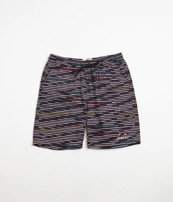 Custom Printed Sports Shorts-Parlez Katouche Shorts - Navy