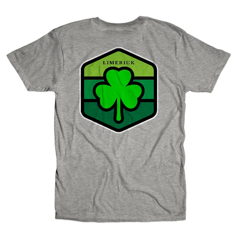 Custom T-Shirt For Sports Fans-Limerick Badge Unisex Tee