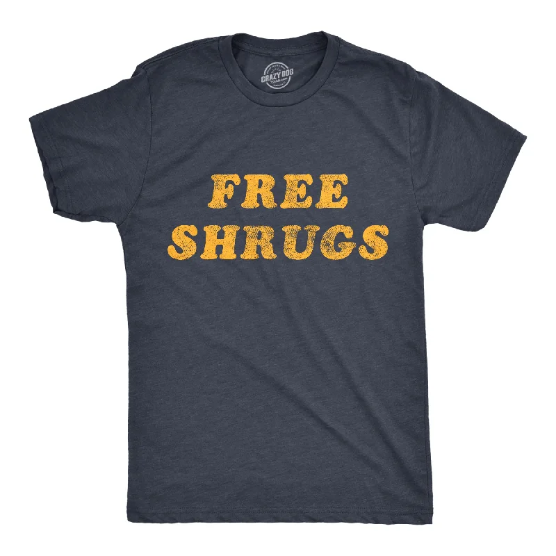 Custom T-Shirt For Kids Groups-Free Shrugs Men's T Shirt