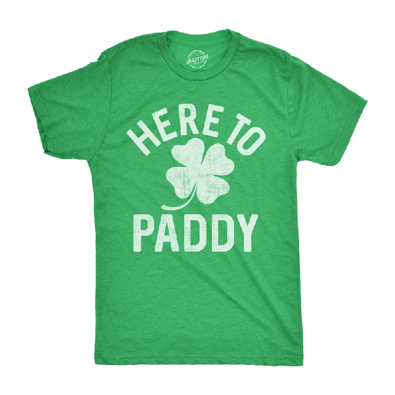 Custom T-Shirt For Baby’s First Birthday-Here To Paddy Men's T Shirt