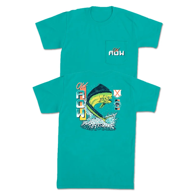 Custom T-Shirt For Group Orders-Old Row Outdoors Mahi Classic Pocket Tee